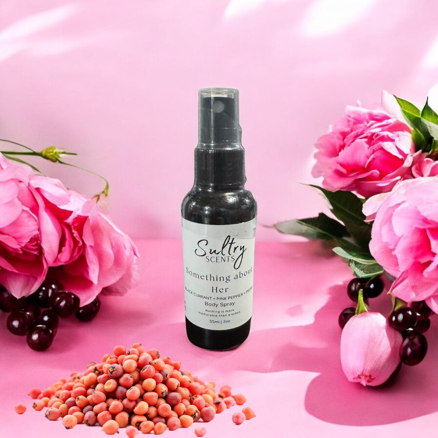 Body spray inspired by Burberry's Her fragrance | Handmade body spray | Sultry Scents