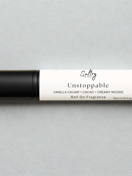 Sultry Scents Unstoppable Body Spray with Vanilla Caviar, Cacao, and Creamy Woods, a Burberry Goddess roll on perfume dupe