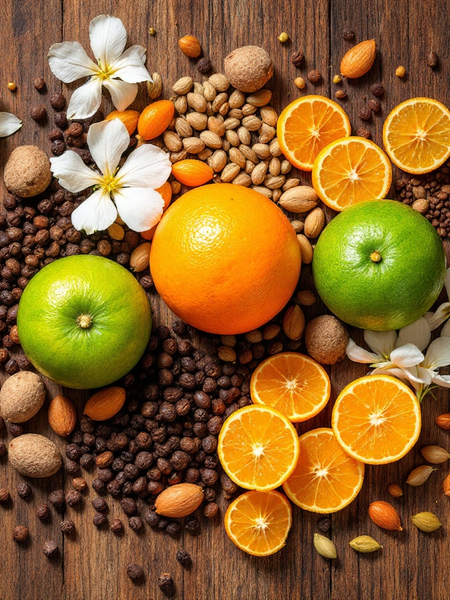 Chiefs Tight End soap inspired by Louis Vuitton Meteore with vibrant citrus and nut elements