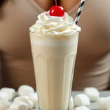 Commodity Milk dupe body spray inspired creamy milkshake with whipped cream and cherry on top