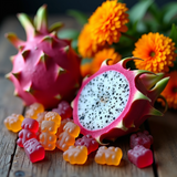 Phlur mood ring dupe roll on fragrance inspired by fresh tropical dragon fruit and sweet gummy bears