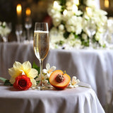Kayali Wedding Silk Santal dupe roll on perfume inspired floral and fruity elegant wedding table decoration