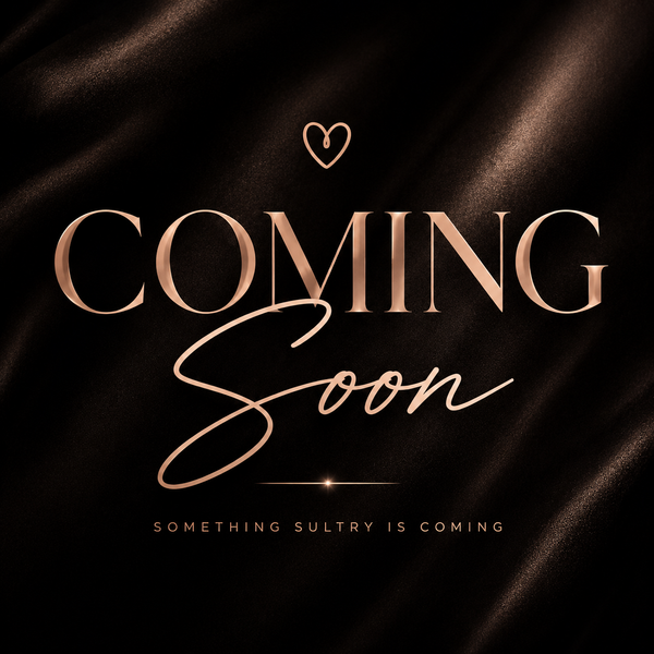 Coming Soon announcement for Sultry Scents Luxury Vanilla Laundry Detergent with elegant design
