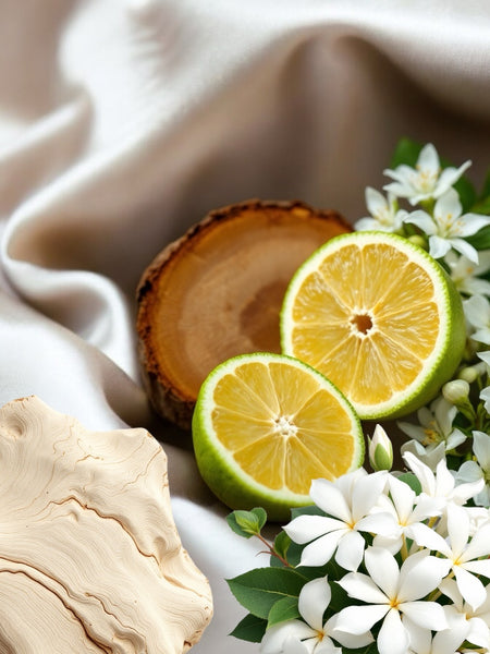 Missing Person inspired lotion scent with fresh citrus, white flowers, and natural wood elements from Sultry Scents