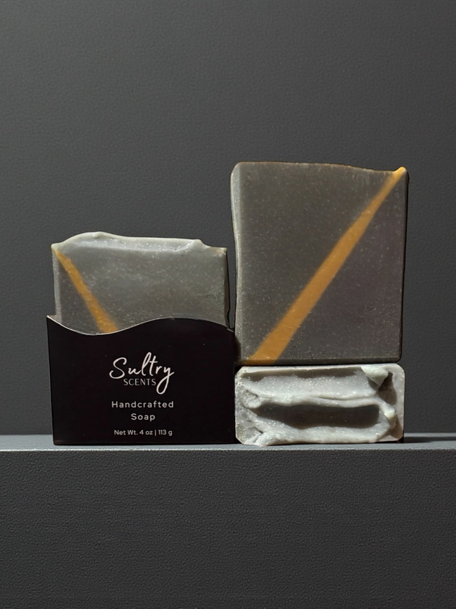 Polished Gent is a Pegasus-inspired exfoliating soap for men with a sleek design and unique colors