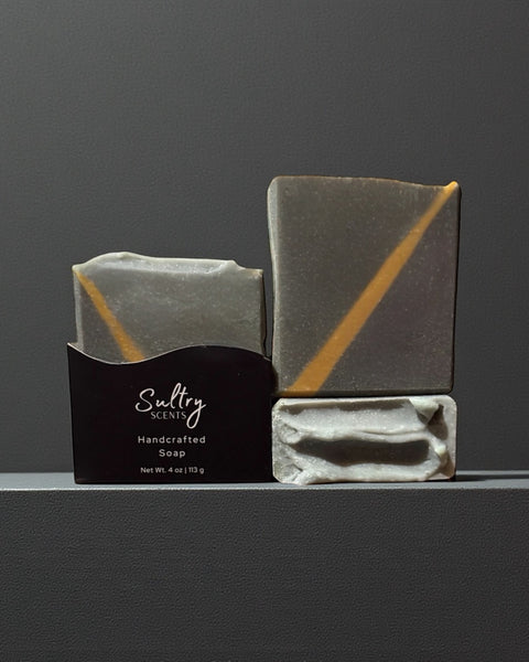 Polished Gent is a Pegasus-inspired exfoliating soap for men with a sleek design and unique colors