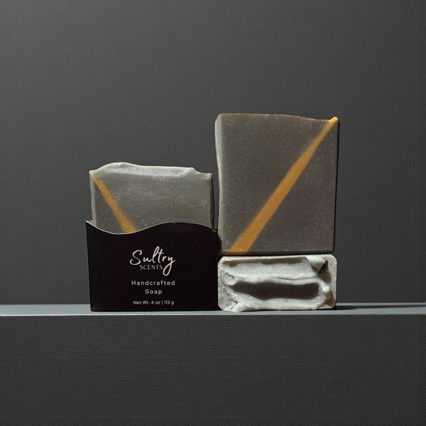 Polished Gent is a Pegasus-inspired exfoliating soap for men with a sleek design and unique colors