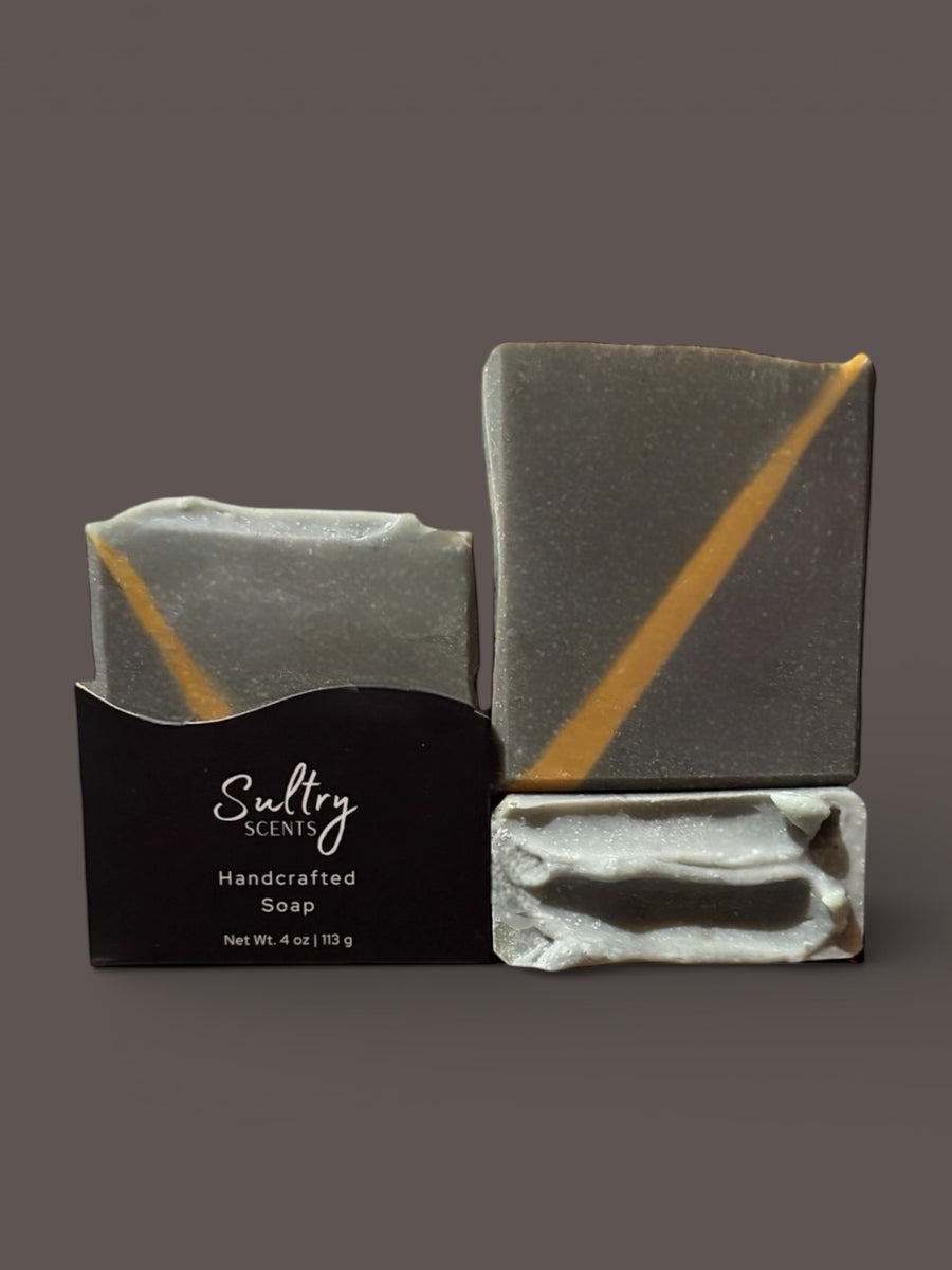 Polished Gent is a Pegasus-inspired exfoliating soap for men with a unique soap design