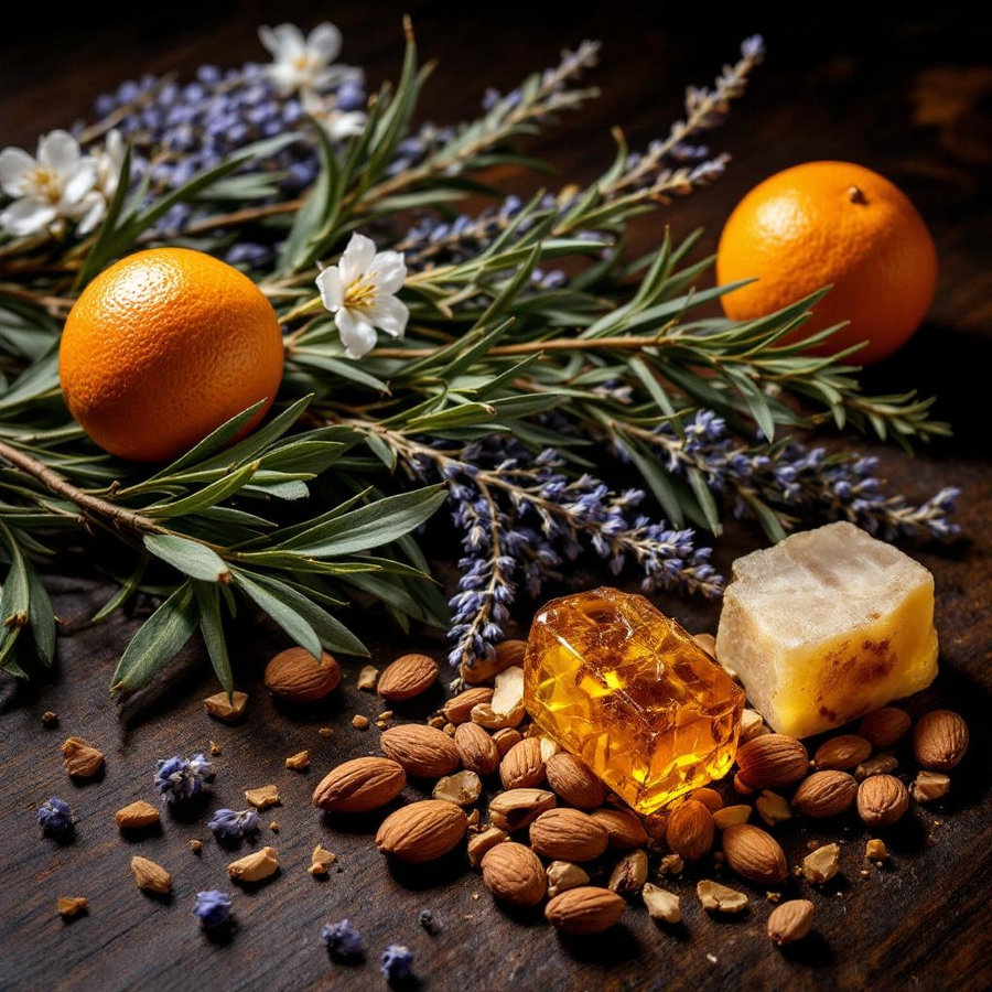 Polished Gent is a Pegasus-inspired exfoliating soap for men with scent notes all laid out