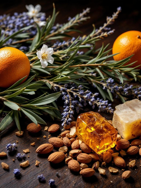 Polished Gent is a Pegasus-inspired exfoliating soap for men with scent notes all laid out