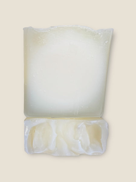 Pure tallow handcrafted soap with a smooth texture suitable for gentle skin cleansing