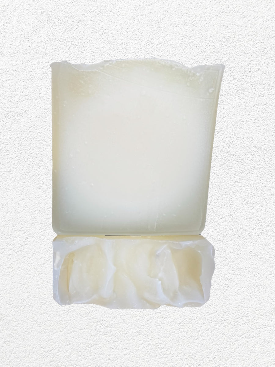 Pure tallow handcrafted soap bar with a smooth texture and elegant design for skin hydration