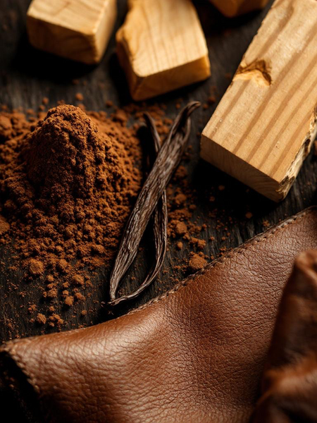 Santal 26 dupe Body Spray featuring rich notes of wood, cocoa, and vanilla for a captivating scent experience