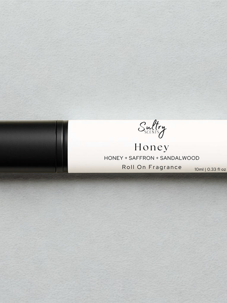 Sultry Scents Honey Roll-On Fragrance with Honey, Saffron, and Sandalwood as a Dolce & Gabbana Honey Santal dupe