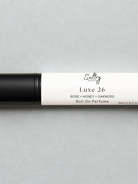 Sultry Scents Luxe 26 Roll On Perfume with Rose, Honey, and Oakmoss, inspired by Downy Unstopables No. 26