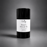 Sultry Scents Don't Sweat It Unscented Aluminum Free Deodorant in a sleek black stick