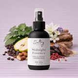 Sultry Scents Midnight Essence Body Spray with Vanilla, Coffee, and Cashmere Wood, inspired by Black Opium