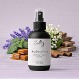Sultry Scents Seductive Body Spray inspired by Diva featuring patchouli, musk, and caramel notes
