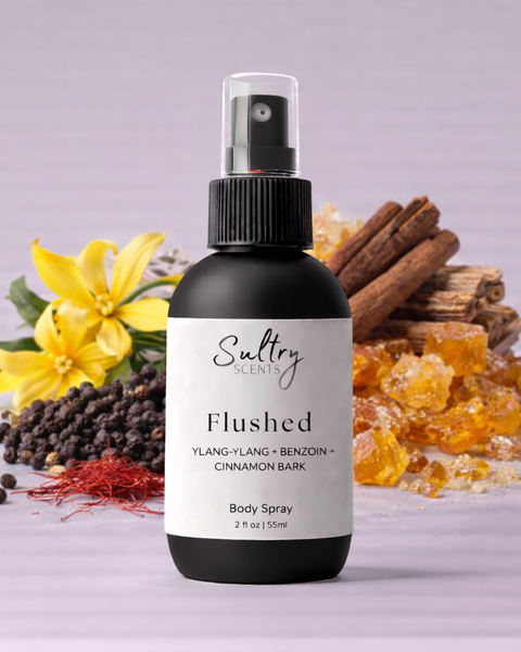 Sultry Scents Flushed 2 oz body spray inspired by Tom Ford Santal Blush