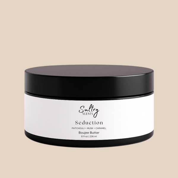 Sultry Scents Boujee Butter Body Cream Inspired by Diva Scent Seduction with patchouli musk and caramel