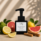 Sultry Scents Breathtaking citrus sandalwood foaming hand soap with scent notes of citrus, bergamot and sandalwood