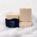 Sultry Scents handcrafted soap bar with silk, inspired by bubble bath for a luxurious cleanse