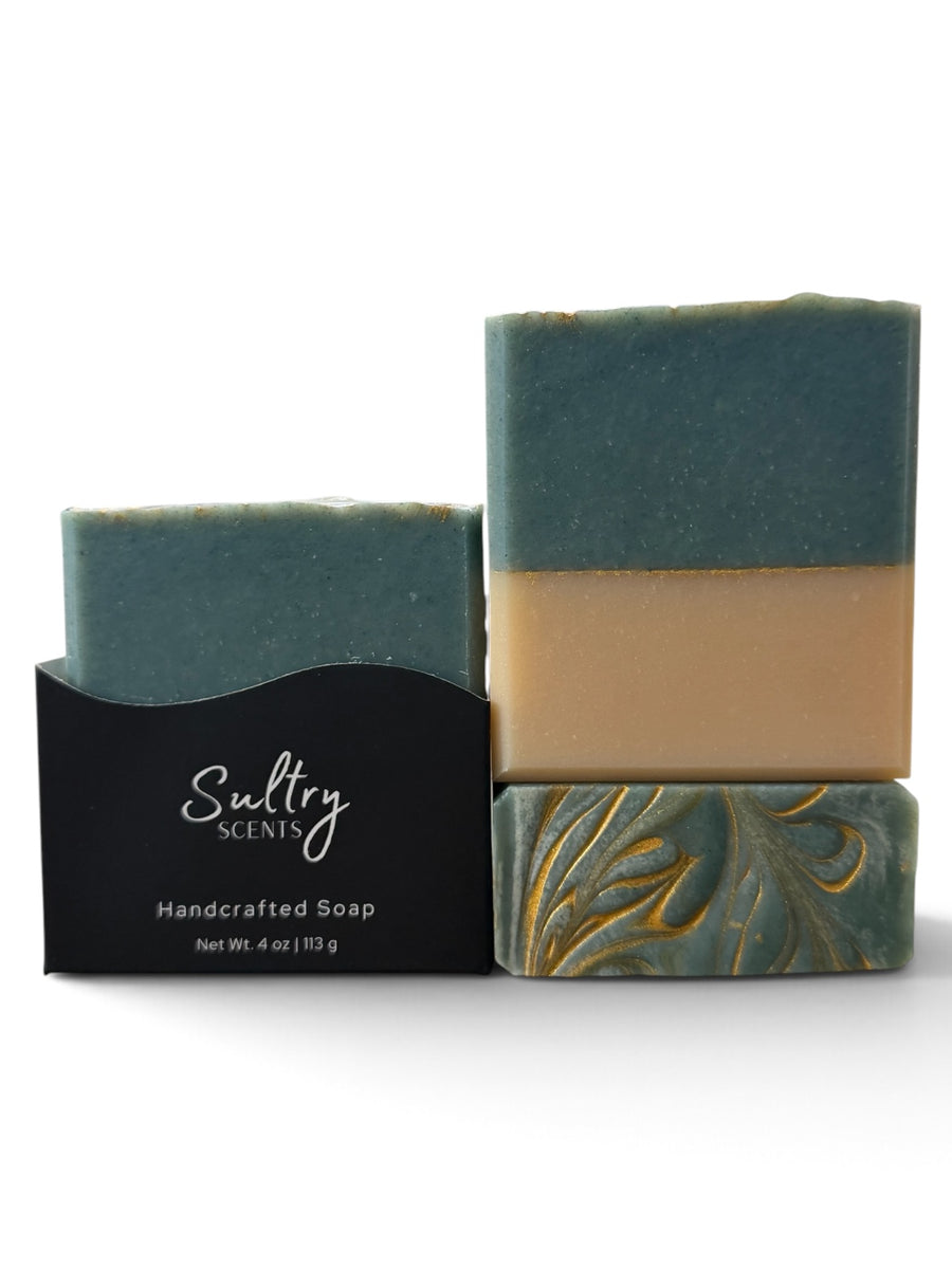 Sultry Scents Christmas Tree Scented Soap with a festive design and natural colors for a holiday feel