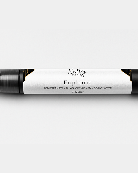 Sultry Scents Euphoric body spray with pomegranate black orchid mahogany wood scent CK Euphoria Dupe body spray