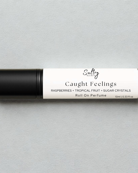 Sultry Scents In Love with Everything Inspired Perfume in a roll-on bottle with fruity notes