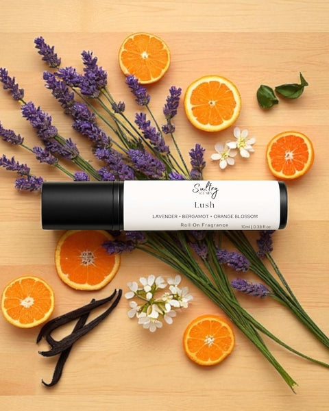 Sultry Scents Lush roll on fragrance with lavender, bergamot, and orange blossom Libre dupe perfume oil