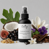 Luxurious body spray Inspired by Necessaire Olibanum with notes of fig, coconut, and floral accents