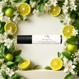 Sultry Scents roll on fragrance oil Missing You with bergamot slices and white blossoms Missing Person inspired roll-on perfume