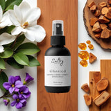 Sultry Scents Ghosted room spray bottle with magnolia violets amber sandalwood Mojave Ghost Inspired Room Spray