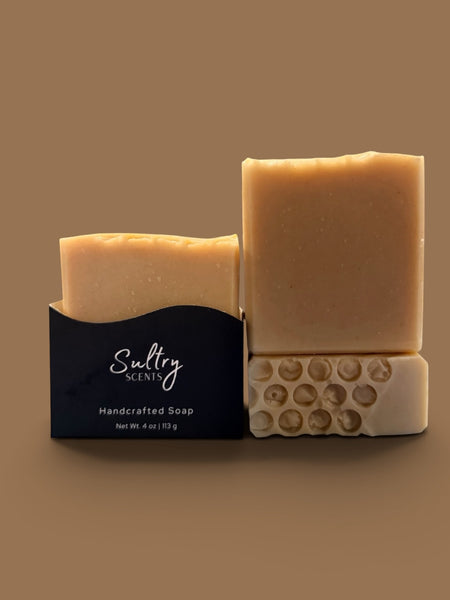 Natural Colloidal Oats Goat Milk Manuka Honey Soap from Sultry Scents in a handcrafted design