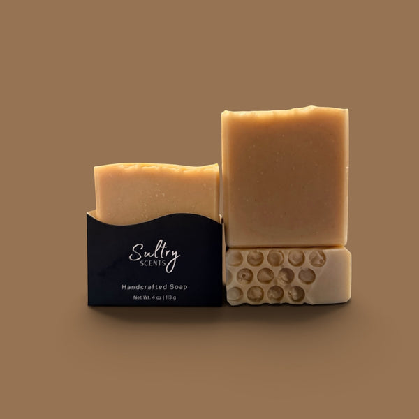 Natural Colloidal Oats Goat Milk Manuka Honey Soap from Sultry Scents in a handcrafted design