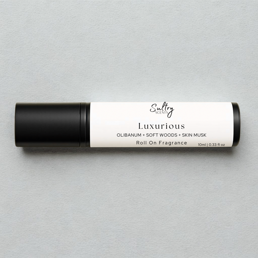Sultry Scents Necessaire Olibanum inspired perfume roll-on perfume in a 10ml bottle