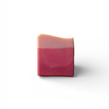 Sweet Grace inspired silk & goat milk soap bar in soft pink and cream colors, perfect for gentle skin care