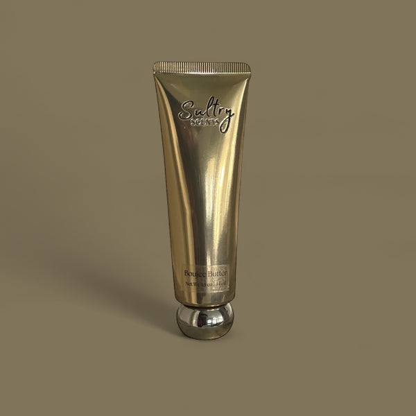 Sultry Scents ultra hydrating unscented body Cream in gold tube with silver cap