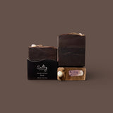 Sultry Scents Vanilla skin inspired soap with unique textures and colors for luxurious bathing