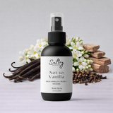 Sultry Scents Not So Vanilla Body Spray, a Vanille 44 dupe, with rich vanilla and musk notes
