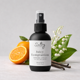 Sultry Scents Juicy Temptation Body Spray with notes of mandarin, vanilla, and lily of the valley, Viva La Juicy inspired