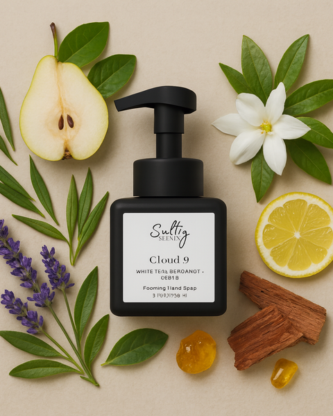 Sultry Scents Cloud 9 Foaming Hand Soap inspired by Westin Hotel with white tea and bergamot fragrance