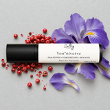 Sultry Scents You*niverse Roll-On Perfume with Pink Pepper and Powdered Iris, Glossier You inspired perfume