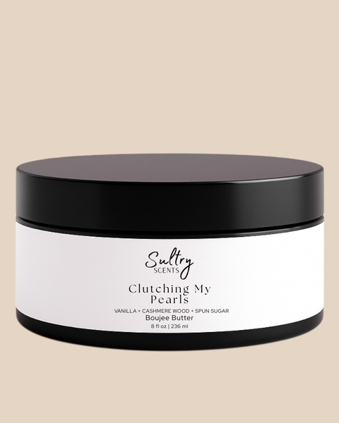 Sultry Scents Clutching My Pearls Vanilla Body Cream dupe of Vanilla Skin with a rich, moisturizing formula