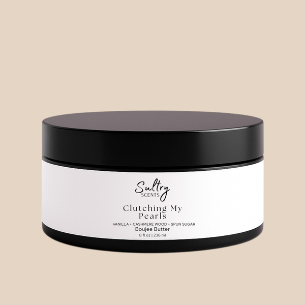 Sultry Scents Clutching My Pearls Vanilla Body Cream dupe of Vanilla Skin with a rich, moisturizing formula